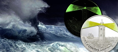 10 f, Latarnia morska Muanda - moneta fluorescenyjna, 2006