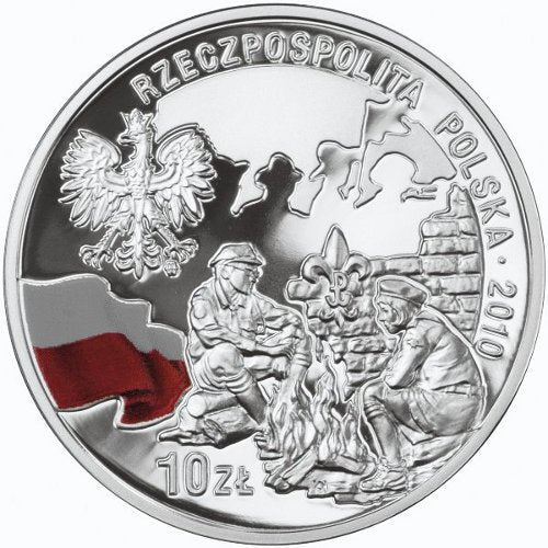 10 zł, 100. rocznica Harcerstwa Polskiego, 2010