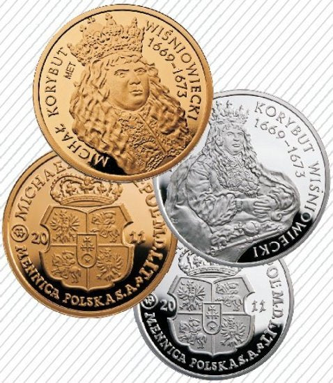 Koronowani Królowie Polski - Michał Korybut Wiśniowiecki (1669-1673) - blister numizmatyka, 2011