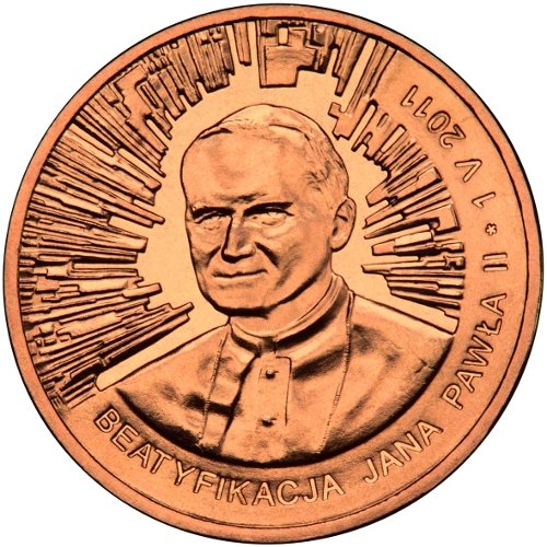 2 zł, Beatyfikacja Jana Pawła II 1 V 2011 r., 2011
