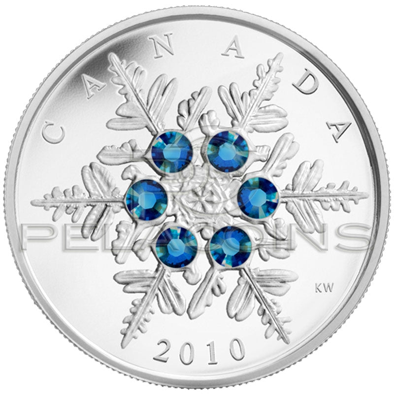 Kanada 2010 20$ Snowflake Blue