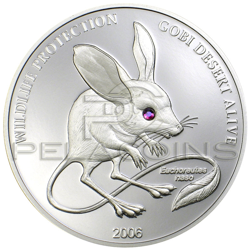 Mongolia 2006 500 Togrog Long-eared Jerboa - Skoczek