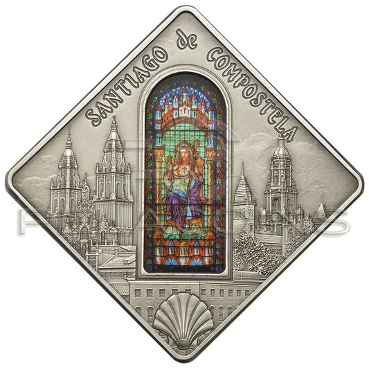 Palau 2011 10$ Holy Windows Sacred - Art - Santiago de Compostela