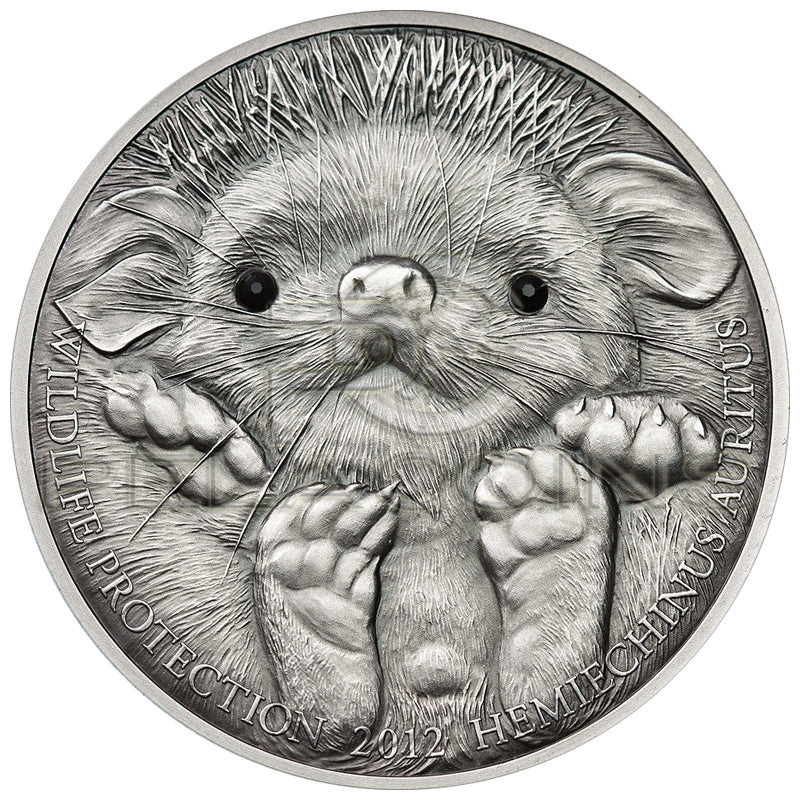 Mongolia 2012 500 Togrog Long-eared Hedgehog