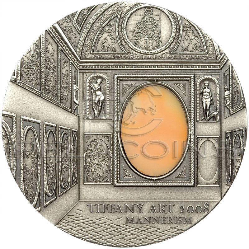 PALAU 10$ 2008 TIFFANY ART MANNERISM