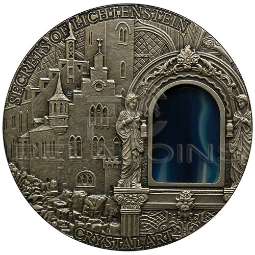 Niue Island 2012 2$ Crystal Art - Secrets of Lichtenstein 2oz