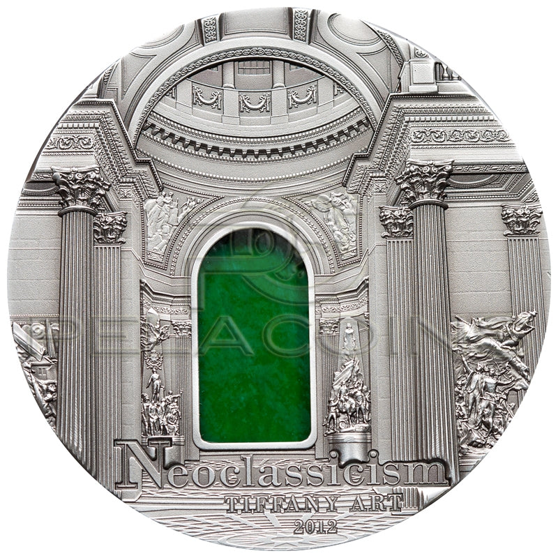Palau 2012 10$ Tiffany Art - Neoclassicism