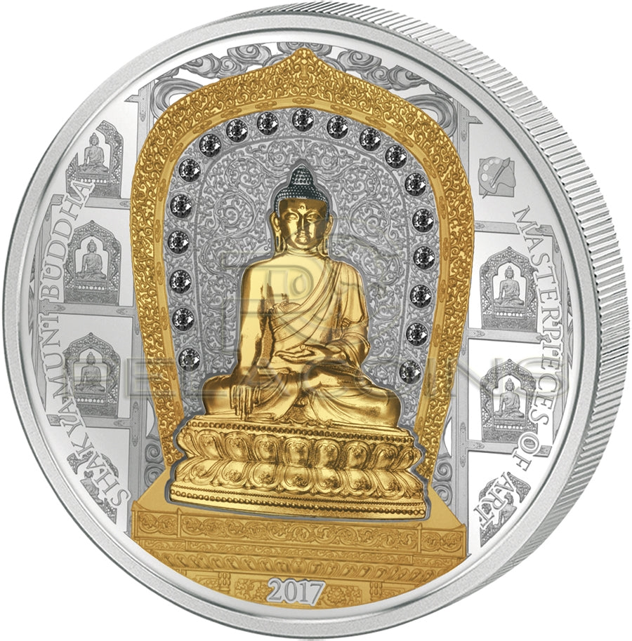 Cook Islands 2017 20$, 25$ Masterpieces of Art Special Edition - Shakyamuni Buddha