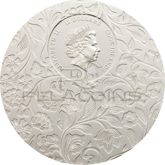 Cook Islands 2018 10$ Door Hole - Little Secrets 2oz