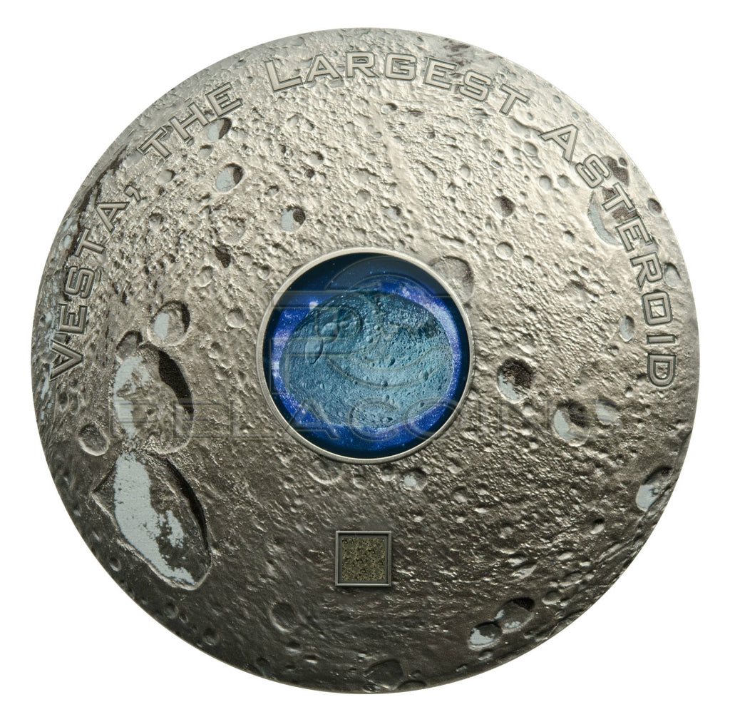 Cook Islands 2018 20$ Meteorite - Vesta the Largest Astroid 3oz