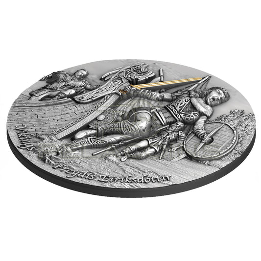 Niue Island 2021 5$ FREYDIS EIRIKSDOTTIR - Vikings 2oz