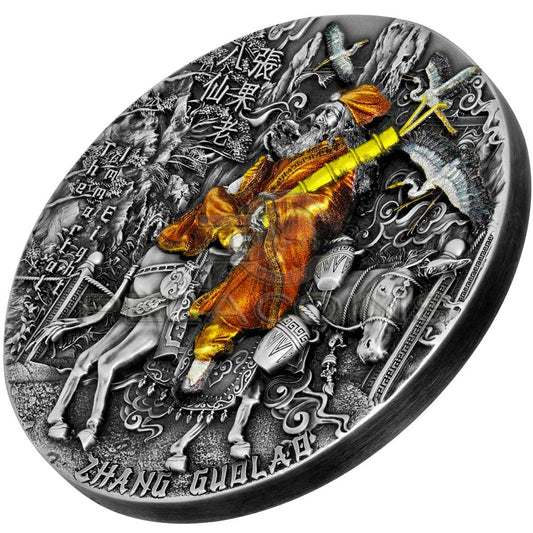 Niue 2022 5$ Eight Immortals - Zhang Guolao 2oz