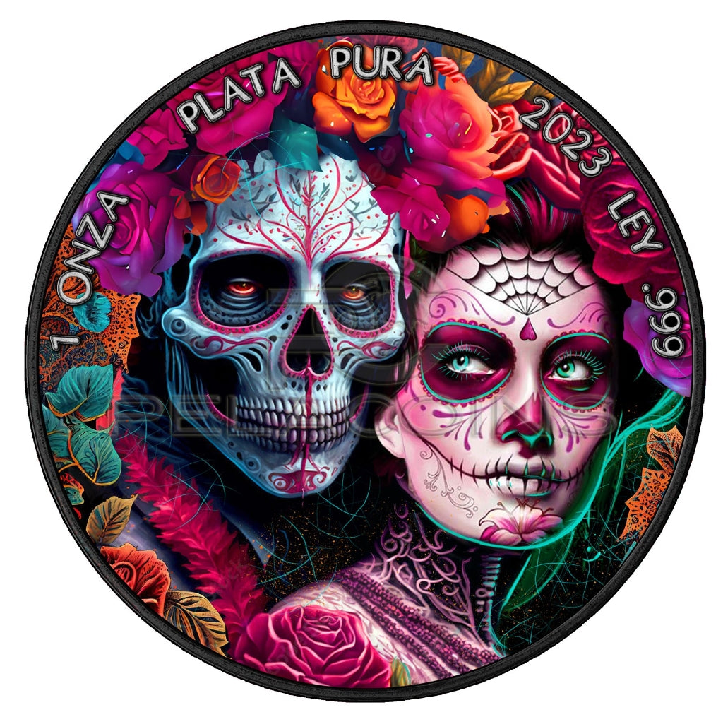 Mexico 2023 1 onza Libertad DIA DE LOS MUERTOS V - Day of the Dead 1oz