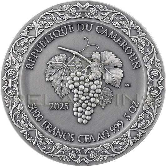 Cameroon 2025 5000 Francs Celestial Beauty - The Bacchanalia