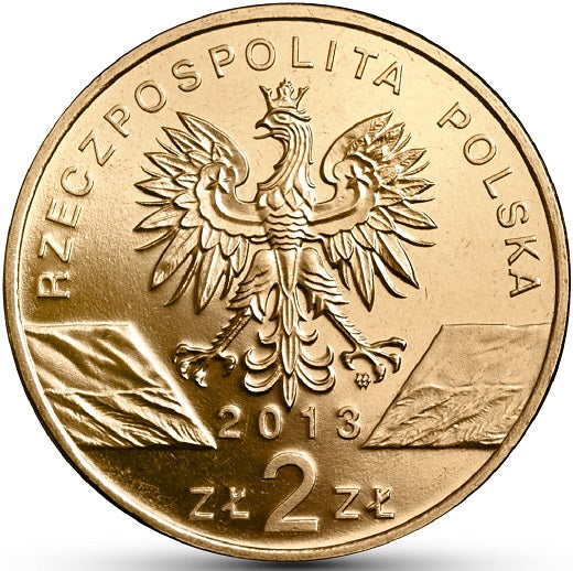 2 zł, Zwierzęta świata - Żubr (łac. Bison bonasus), 2013