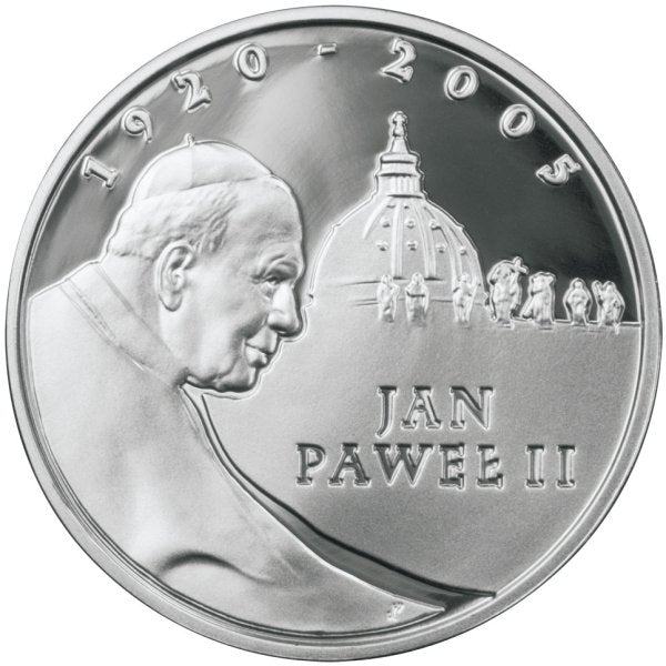 10 zł, Papież Jan Paweł II (1920 - 2005), 2005
