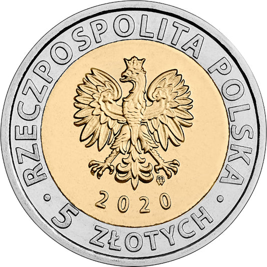 5 zł, Kościół Mariacki w Krakowie, 2020