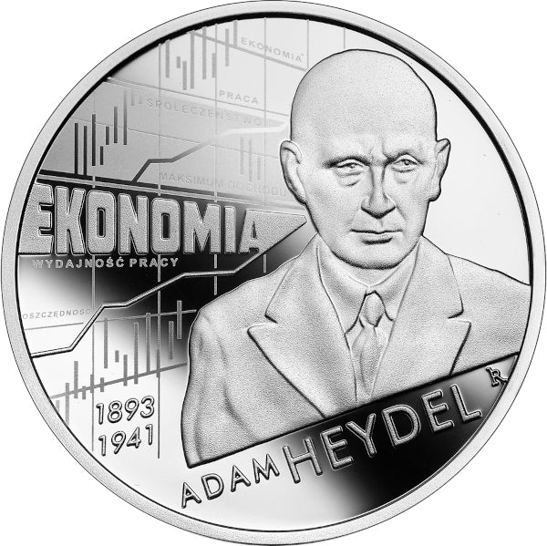 10 zł, Wielcy polscy ekonomiści - Adam Heydel, 2021