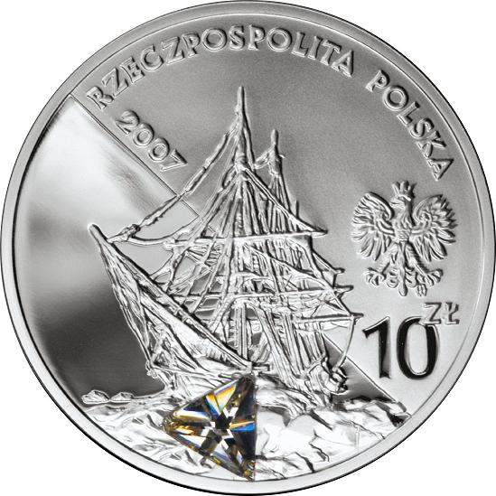 10 zł, Polscy podróżnicy i badacze - Henryk Arctowski i Antoni B. Dobrowolski, 2007