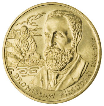 2 zł, Polscy Podróżnicy i Badacze - Bronisław Piłsudski (1866-1918), 2008