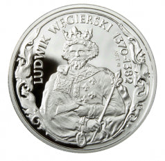 Koronowani Królowie Polski - Ludwik Węgierski (1370-1382) - zestaw srebrny, 2008