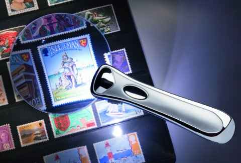 Lupa LU5LEDM, powiększenie 2x, z podświetleniem, Leuchtturm