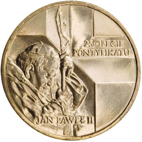 2 zł, Jan Paweł II - 25-lecie pontyfikatu, 2003