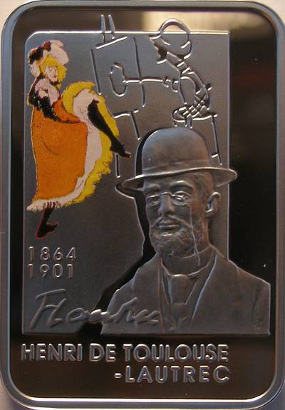 1 dolar, Malarze Świata - Henri de Toulouse Lautrec (1864-1901), 2008