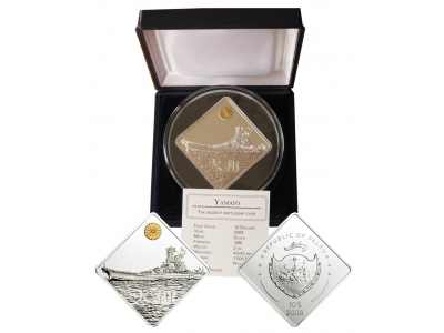 10 dolarów, Słynne okręty II  Wojny Światowej - Pancernik Yamato (2 oz), 2008