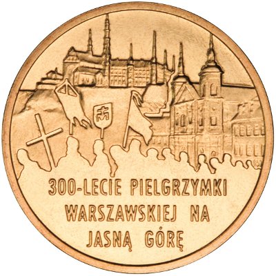2 zł, 300-lecie Pielgrzymki Warszawskiej na Jasną Górę, 2011