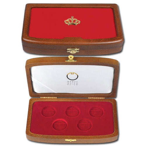 Kaseta prezentacyjna do kolekcji złotych monet Korony Habsburgów