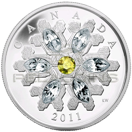 Kanada 2011 20$ Snowflake Topaz