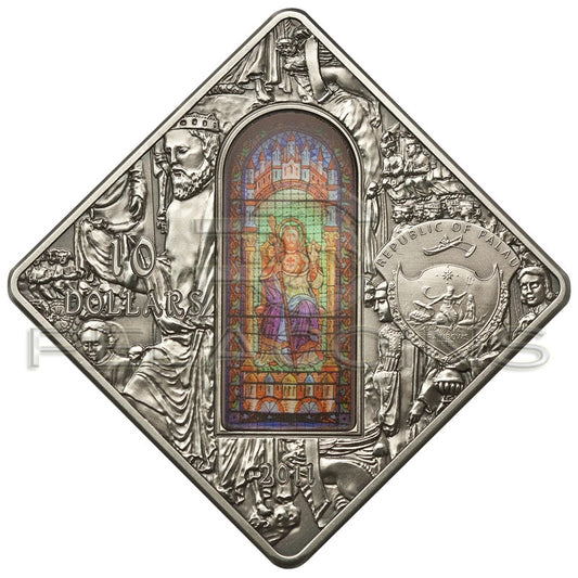 Palau 2011 10$ Holy Windows Sacred - Art - Santiago de Compostela