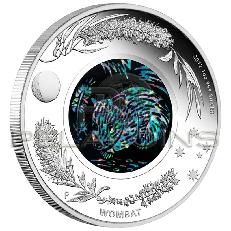 Australia 2012 1$ Australian Opal Series - Wombat