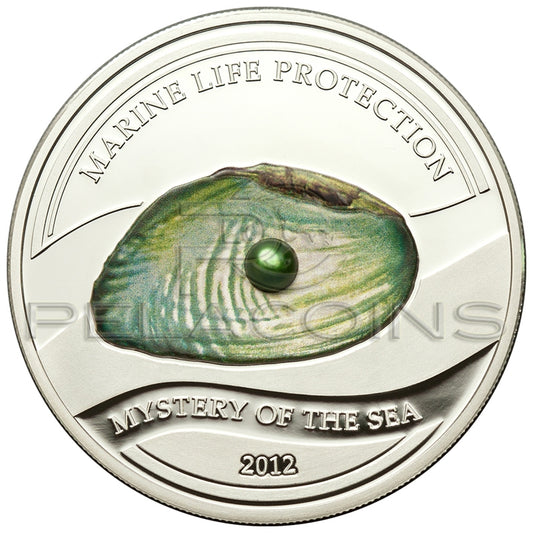 Palau 2012 5$ Green Pearl - Zielona Perła