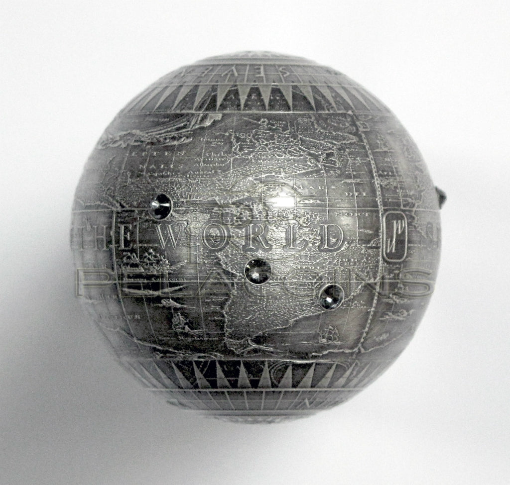 Niue Islands 2015 7$ Seven new Wonders of the World - spherical shape 7oz Antique finish