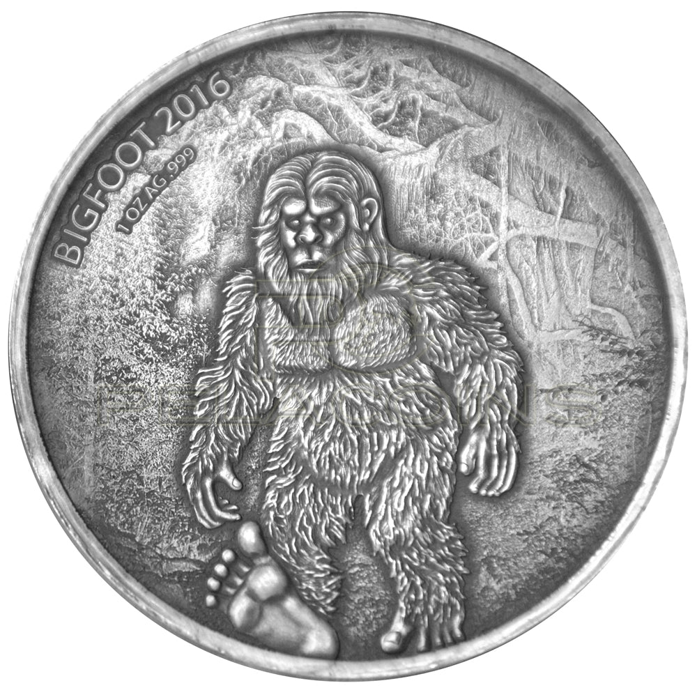 Burkina Faso 2016 1000 Francs - Bigfoot 1oz