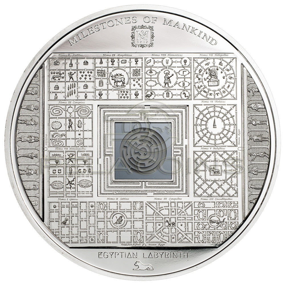 Cook Islands 2016 10$ Milestones of Mankind – Egyptian Labyrinth
