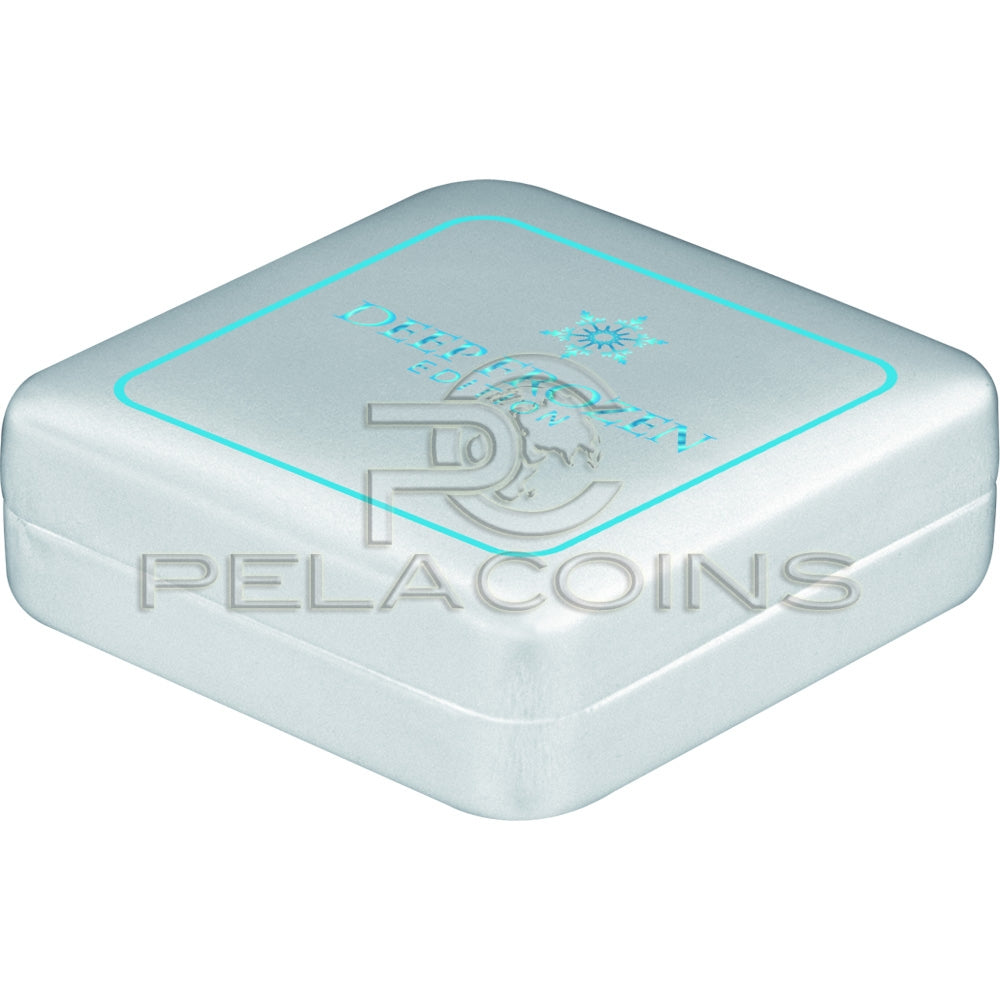 China 2016 10 Yuan Deep Frozen Panda 1oz Ruthenium and Platinum plated