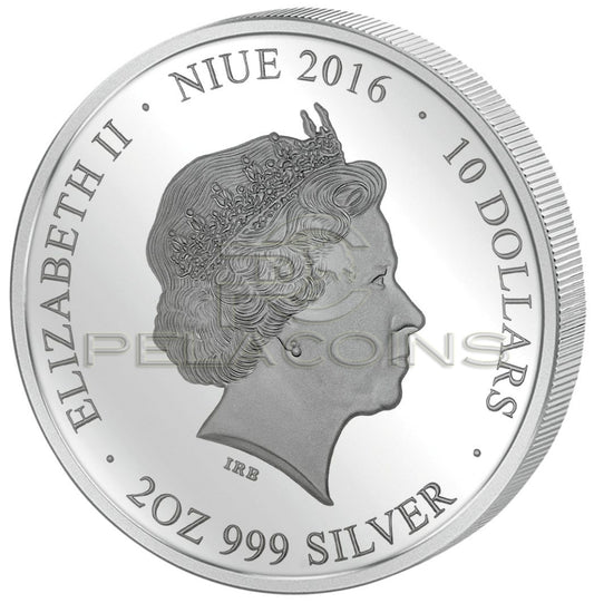 Niue Island 2016 10$ Perfection in Art - Doni Tondo 2oz
