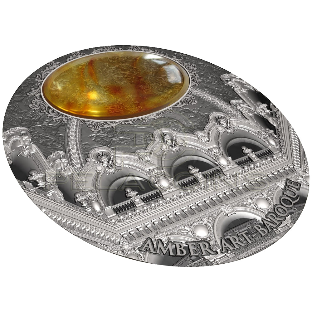 Niue Island 2016 5$ Amber Art - Baroque 2oz