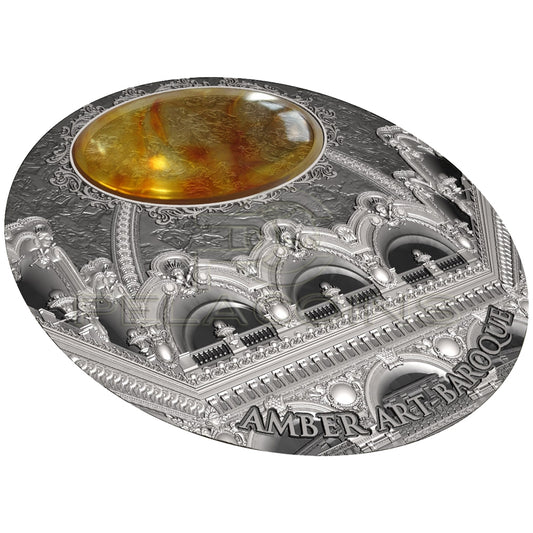 Niue Island 2016 5$ Amber Art - Baroque 2oz