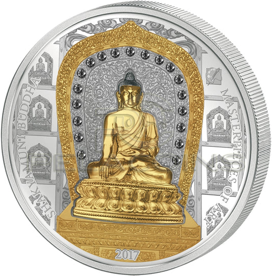 Cook Islands 2017 20$, 25$ Masterpieces of Art Special Edition - Shakyamuni Buddha