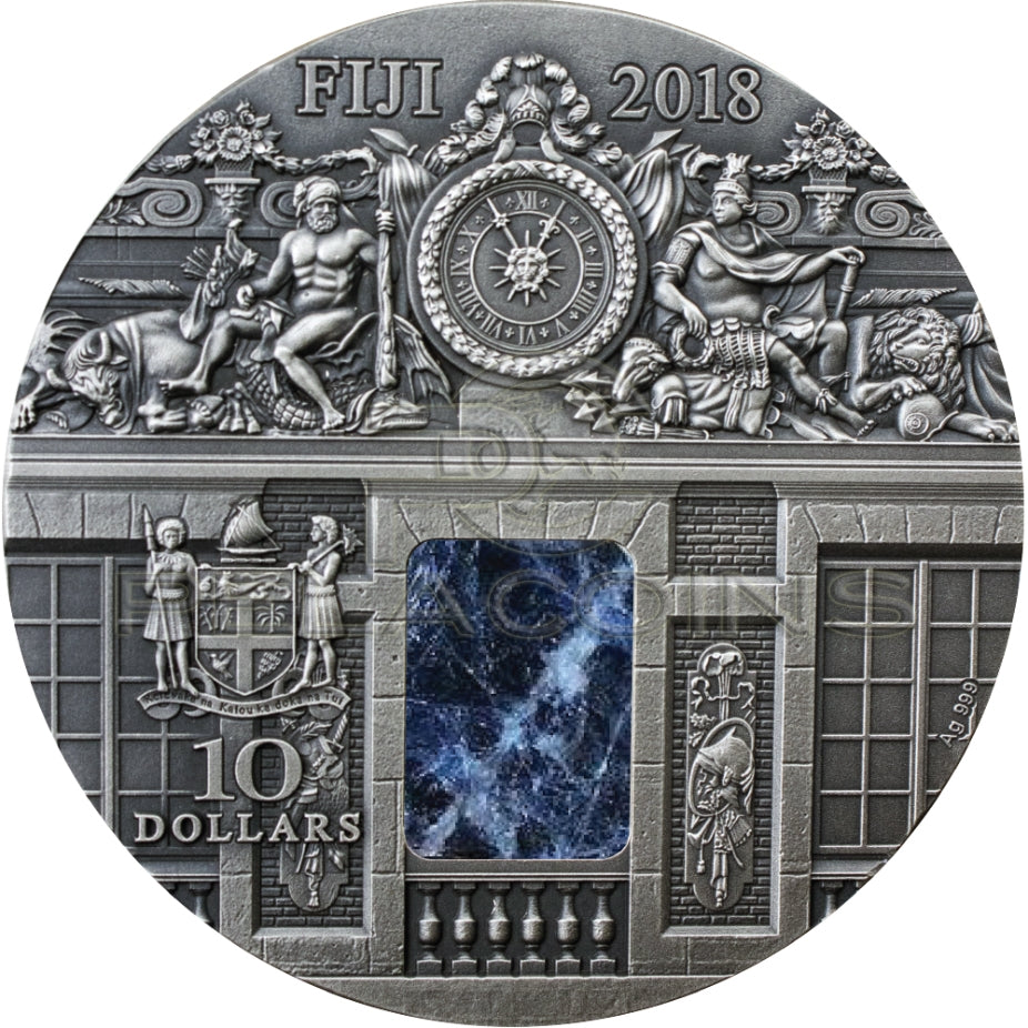 Fiji 2018 10$ WAR ROOM Versailles Masterpieces In Stone 3oz