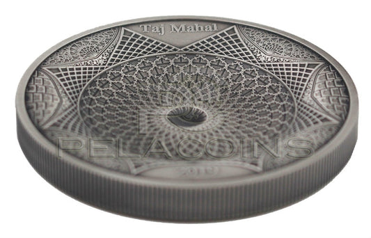 Solomon Islands 2019 10$ Taj Mahal 100g Antique Finish 4-Layer 3oz
