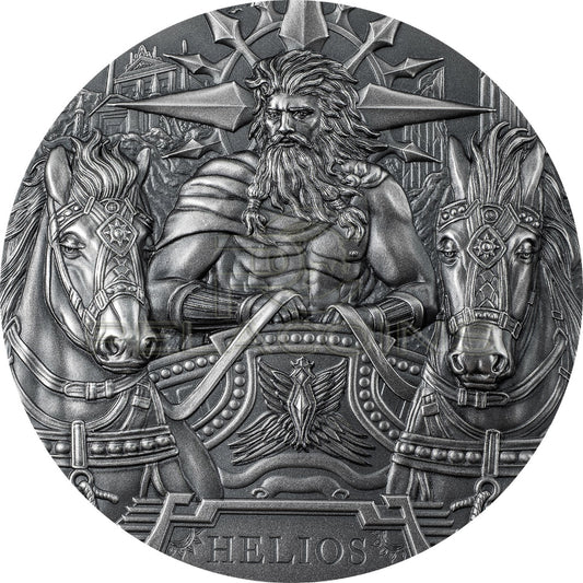Cook Islands 2022 20$ HELIOS - Gods of The World 3oz