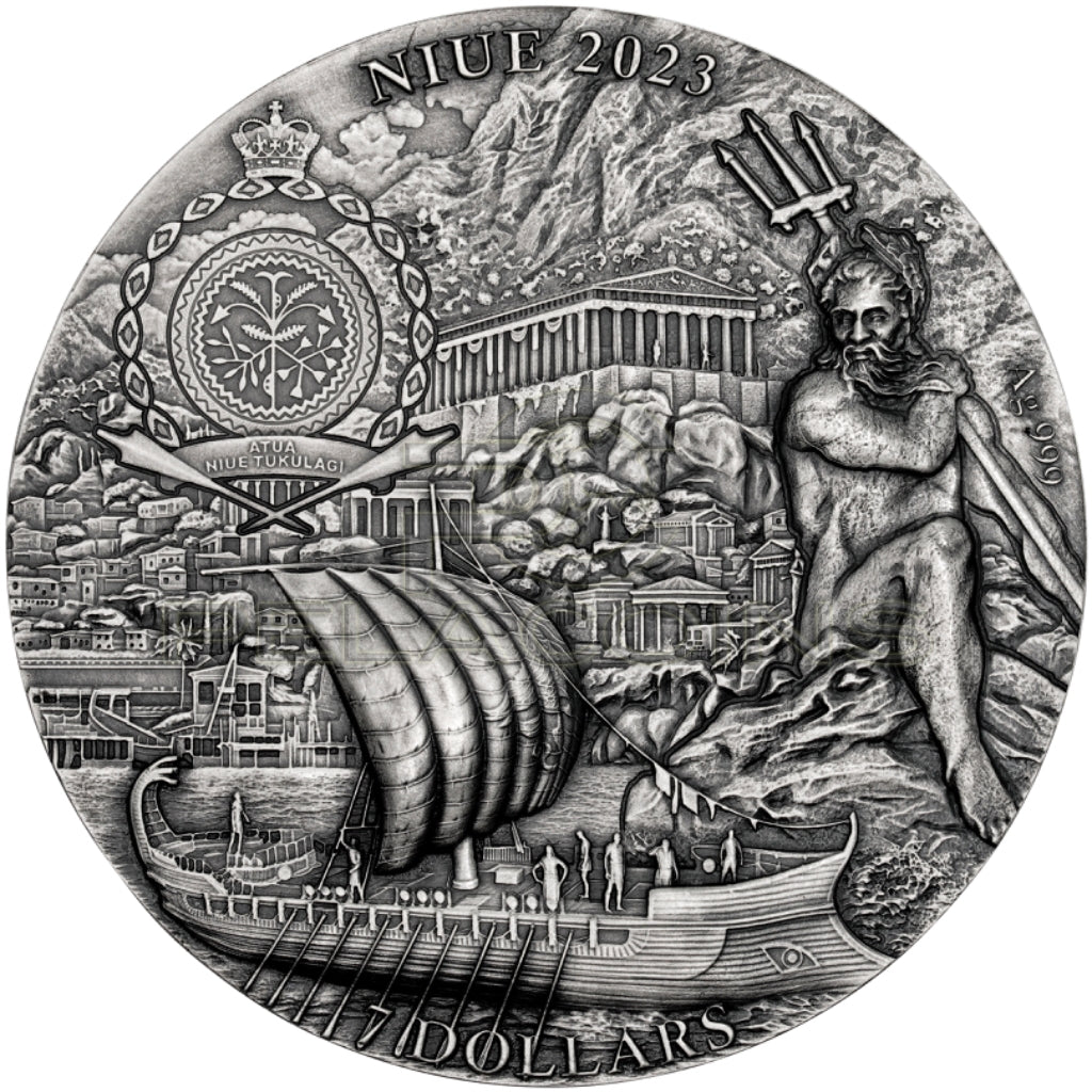 Niue Island 2023 7$ CIRCE ISLAND - Odyssey 3oz