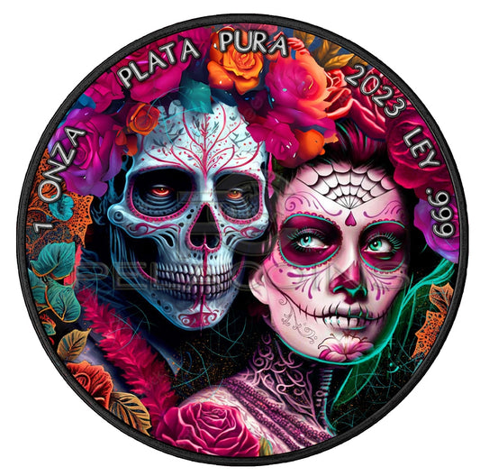 Mexico 2023 1 onza Libertad DIA DE LOS MUERTOS V - Day of the Dead 1oz
