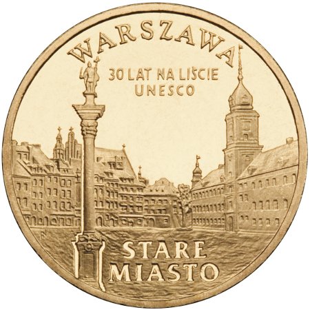 2 zł, Miasta w Polsce - Warszawa - Stare Miasto, 2010
