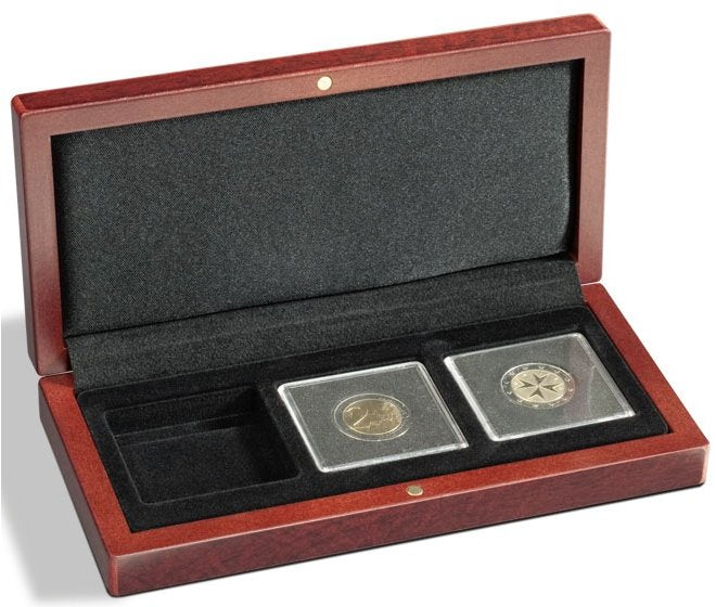 Drewniane etui VOLTERRA do 3 kapsuł QUADRUM